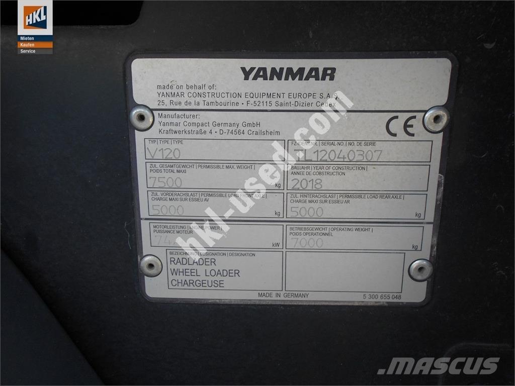 Yanmar V 120  휠로우더