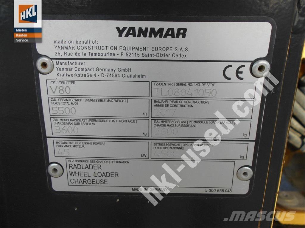 Yanmar V 80  휠로우더