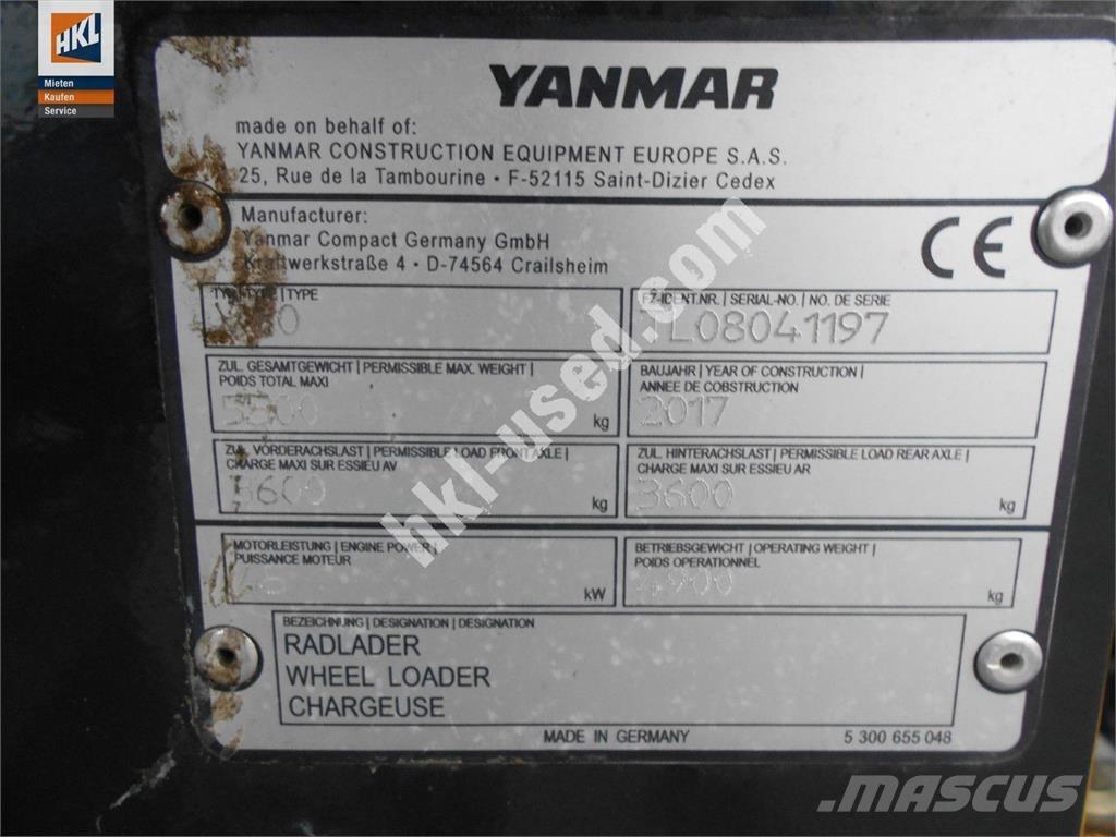 Yanmar V 80  휠로우더