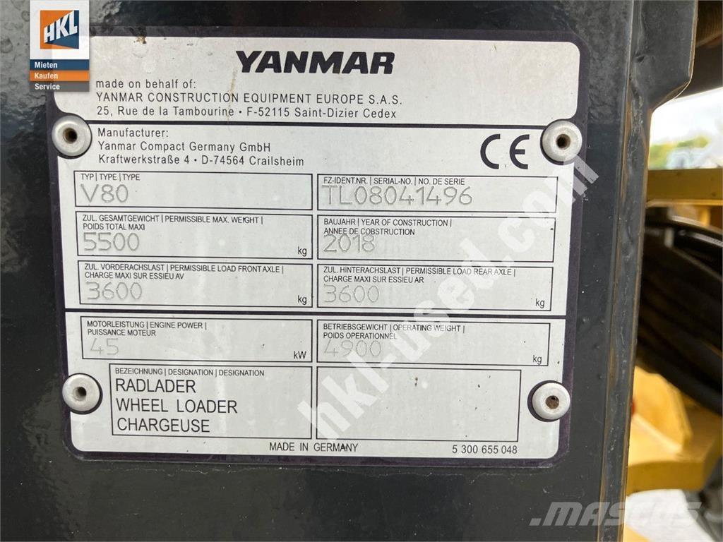 Yanmar V 80  휠로우더