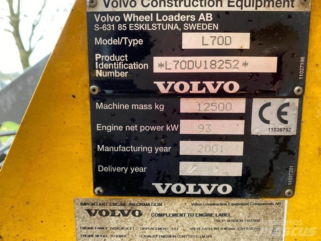 Volvo L70D  휠로우더