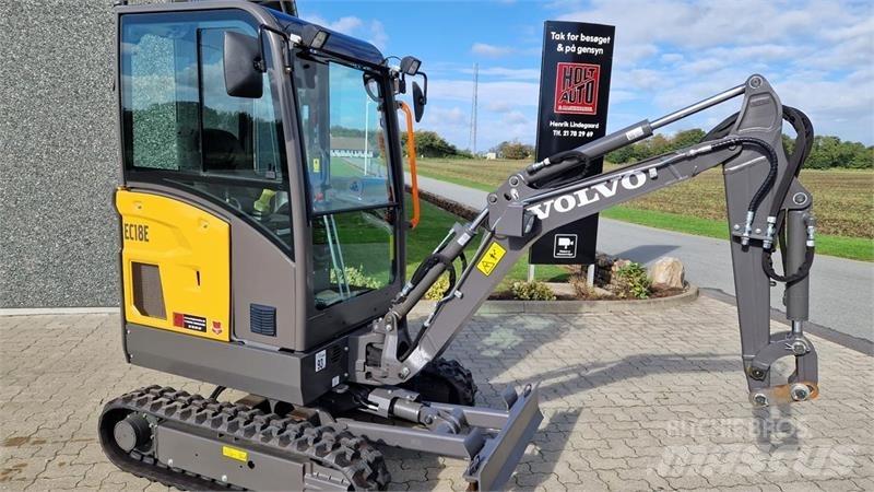 Volvo EC18E 소형 굴삭기 7톤 미만