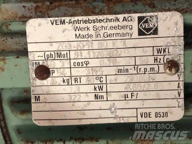  1,1 kW VEM E-Motor 엔진