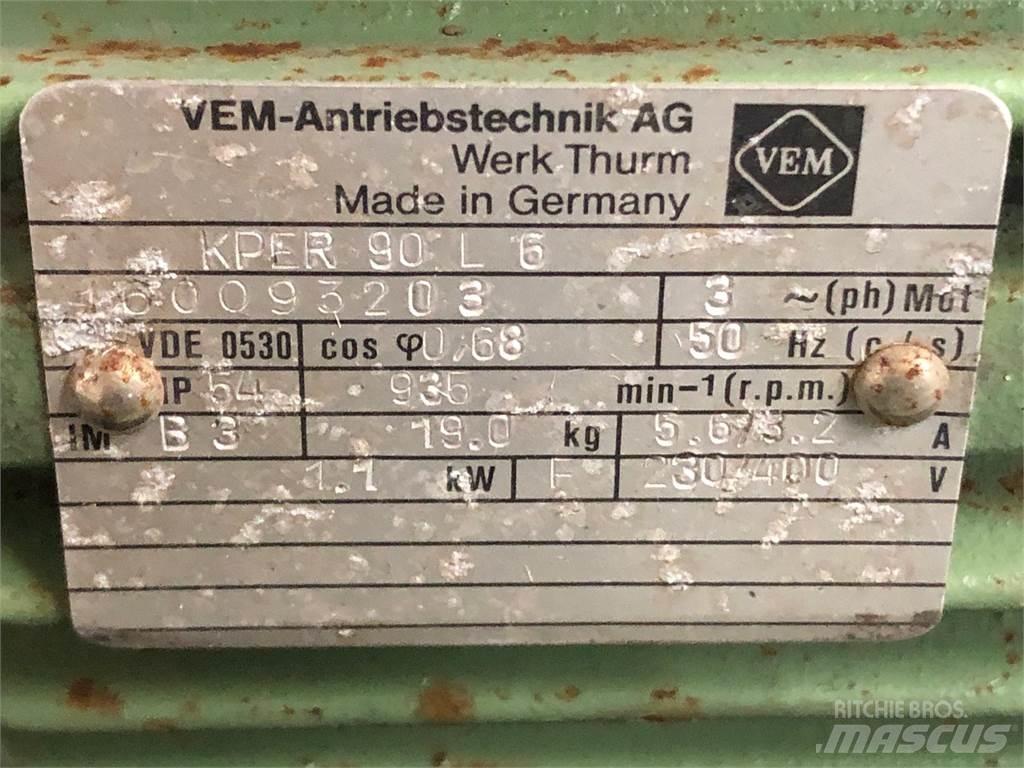  1,1 kW VEM E-Motor 엔진