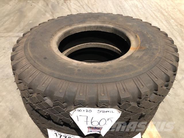  10.00-18 Stomil dæk - 3 stk. 타이어, 휠 및 림