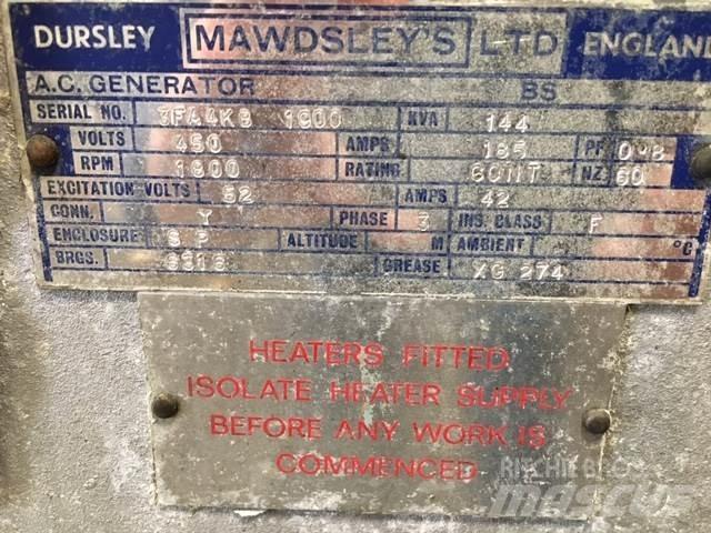  144 kVA Mawdsley Generator 기타 발전기