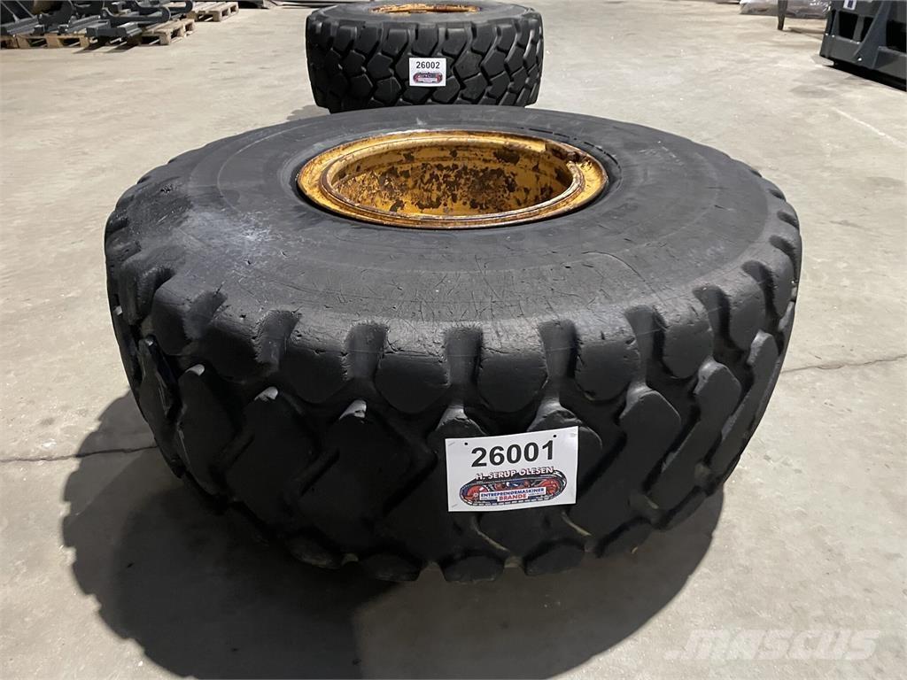  23.5xR25 Michelin XHA dæk 타이어, 휠 및 림