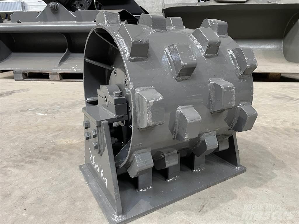  450 mm kompaktorhjul 공기 타이어 롤러