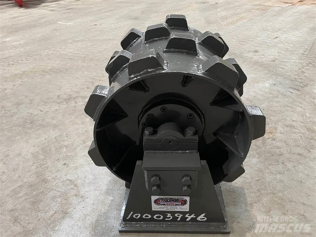  450 mm kompaktorhjul 공기 타이어 롤러