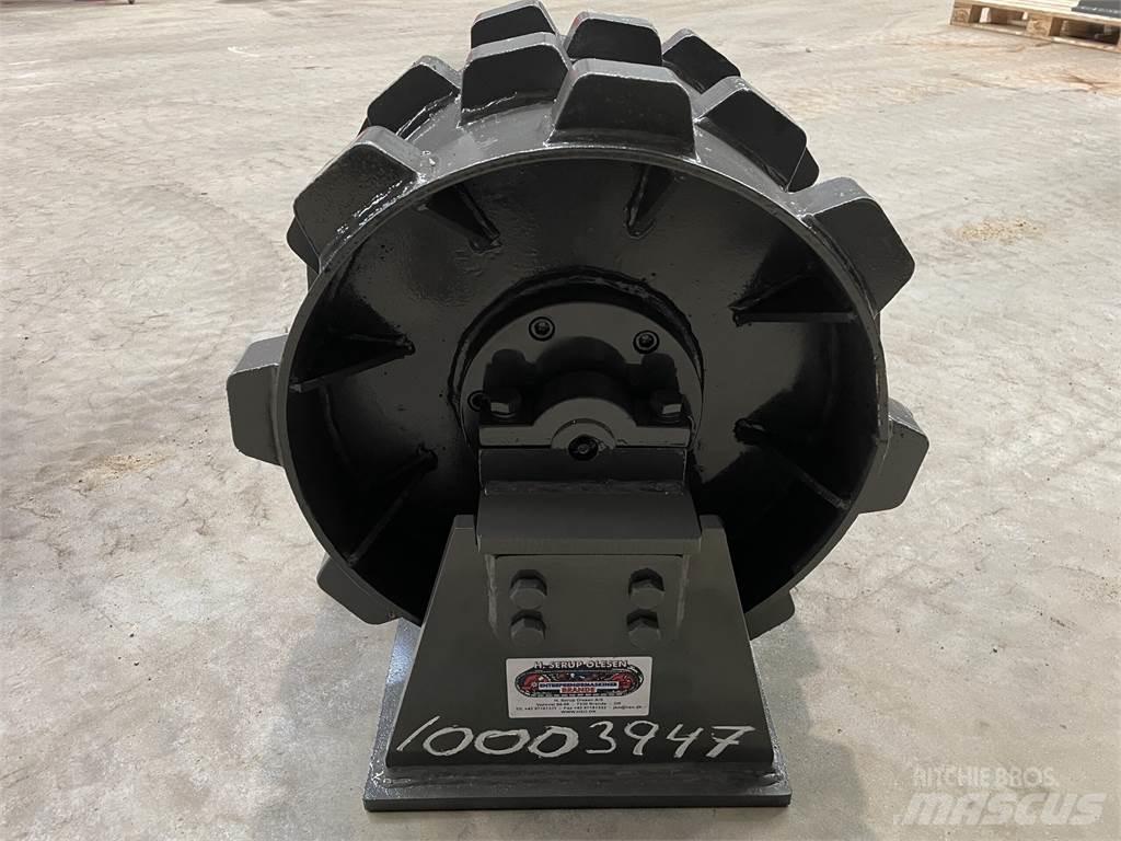  450 mm kompaktorhjul 공기 타이어 롤러