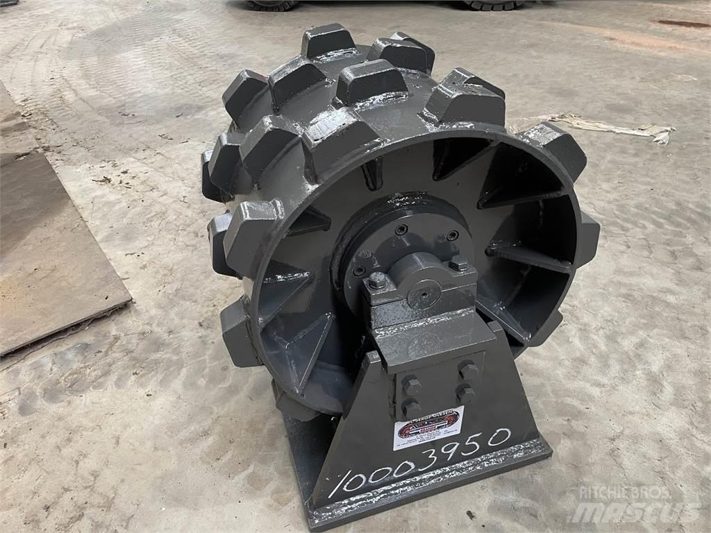  450 mm kompaktorhjul 공기 타이어 롤러