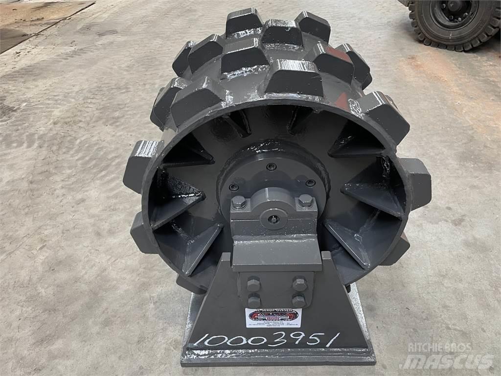  450 mm kompaktorhjul 공기 타이어 롤러