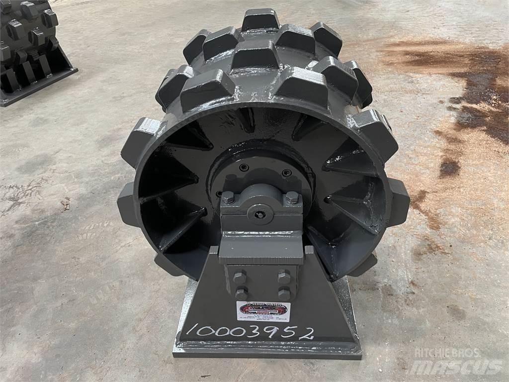  450 mm kompaktorhjul 공기 타이어 롤러