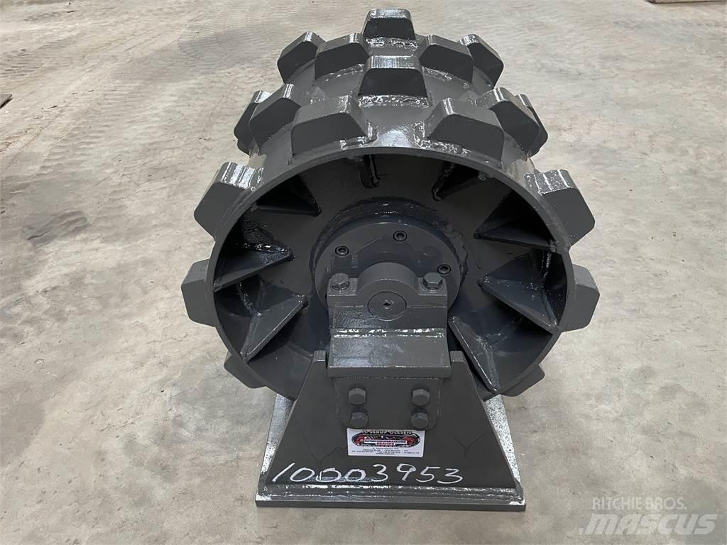  450 mm kompaktorhjul 공기 타이어 롤러
