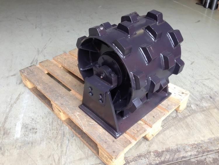  450 mm Kompaktorhjul 공기 타이어 롤러