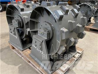  470 mm Kompaktorhjul 공기 타이어 롤러