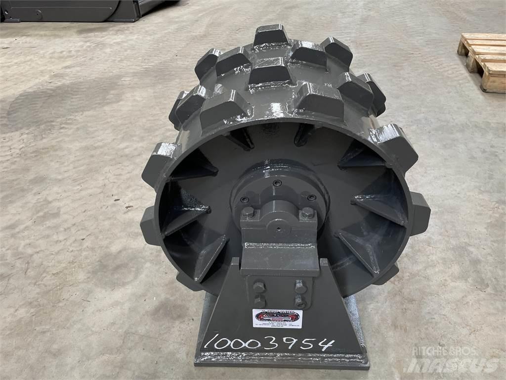  470 mm kompaktorhjul 공기 타이어 롤러
