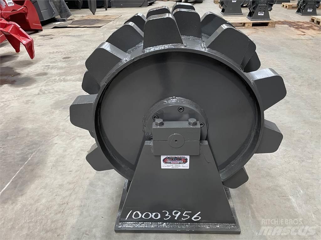  570 mm kompaktorhjul 공기 타이어 롤러