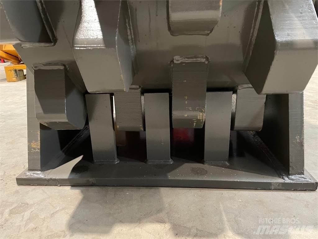  650 mm Kompaktorhjul 공기 타이어 롤러