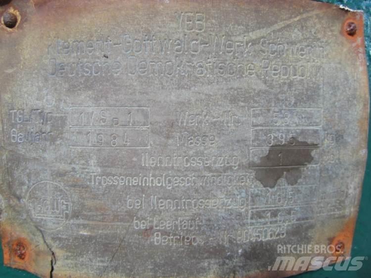  Capstan spil VEB 1VSP1 자재 기중기 및 권양기