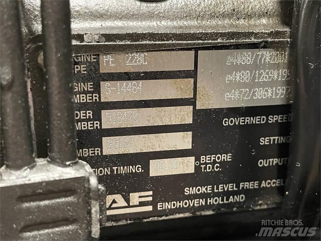 DAF PE228C motor 엔진