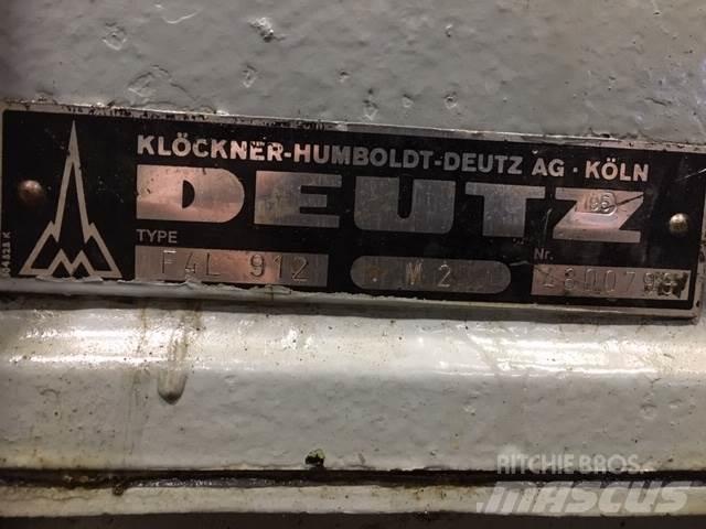 Deutz F4L 912 motor 엔진