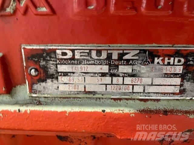 Deutz F4L 912 Motor 엔진