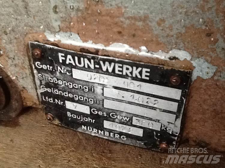 Faun gear til twin motor 기어박스