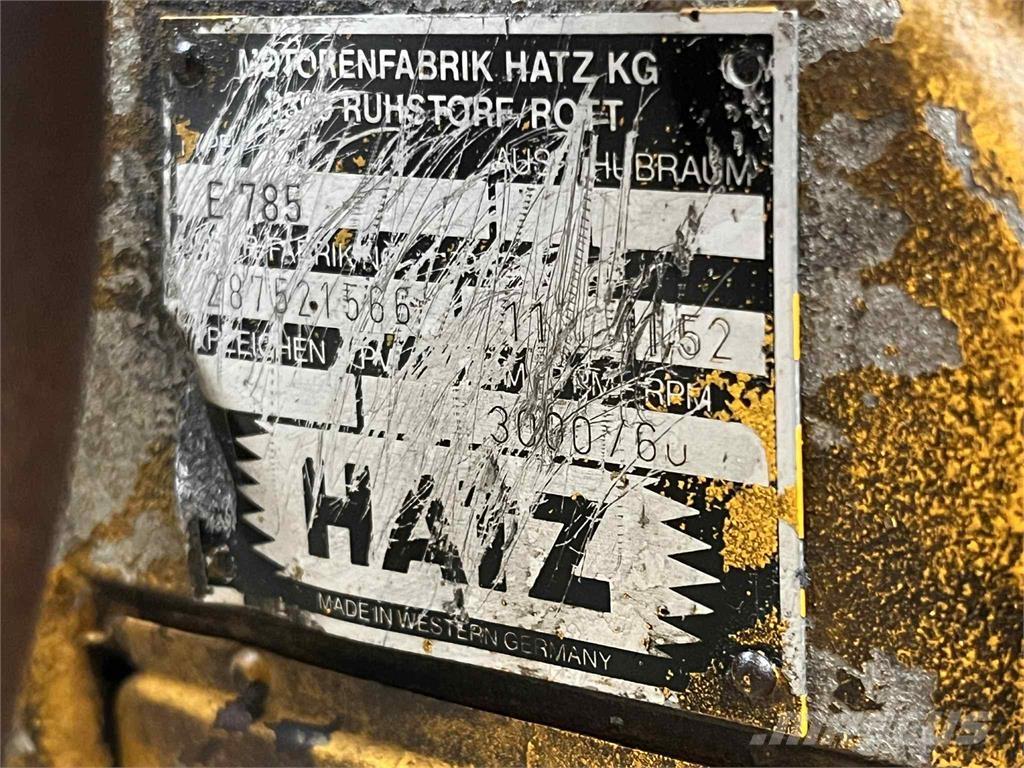 Hatz E785 motor 엔진