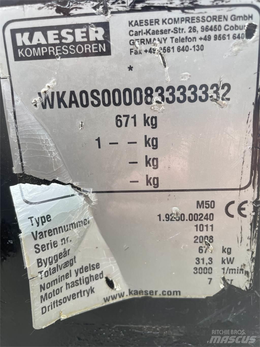 Kaeser M50 kompressor 콤푸레샤