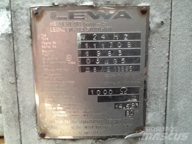Lewa Type V24HZ pumpe 폐기물 펌프