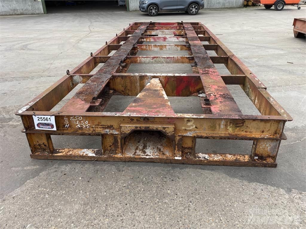 Mafi trailer 20ft - 25 ton 로우 로더-세미 트레일러