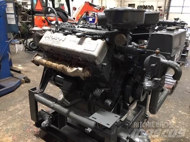 MAN D2858M V8 motor 엔진