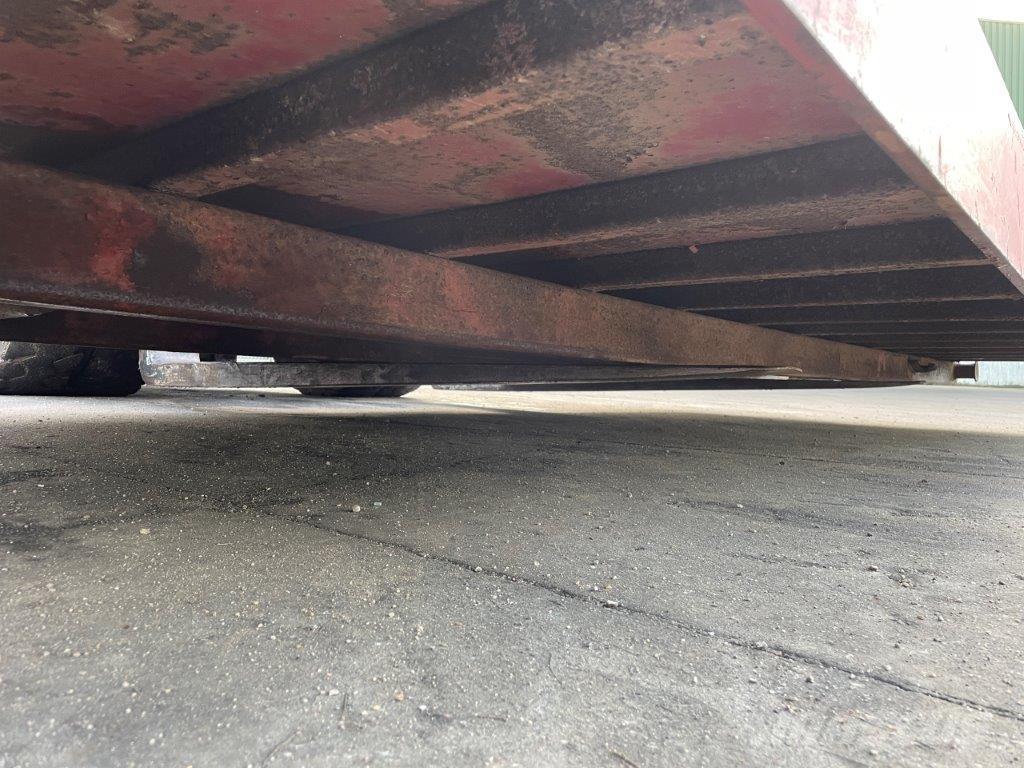  Maskintrailer med wirehejs 로우 로더-세미 트레일러