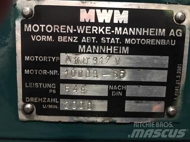 MWM KAD 312V motor 엔진