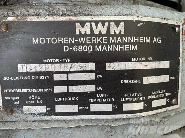 MWM TB12RS 18/22-1E motor 엔진