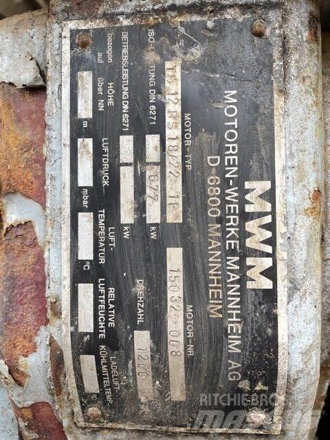MWM TB12RS 18/22-1E motor 엔진