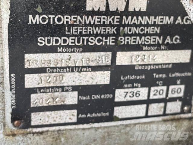 MWM TRHS 518V16-31E motor 엔진