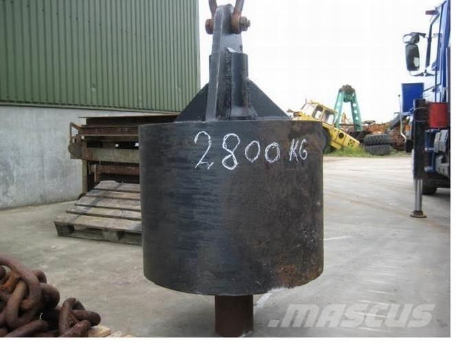  Nedbrydningskugle 2800 kg 크러셔