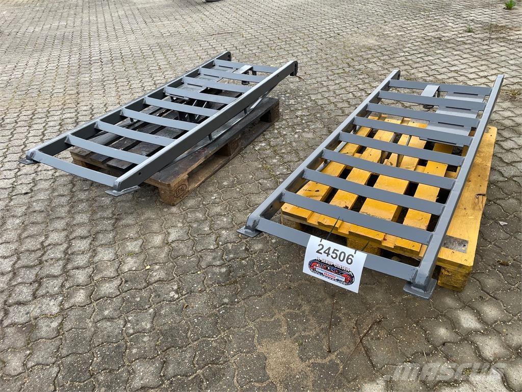  Rampesæt 로우 로더-세미 트레일러