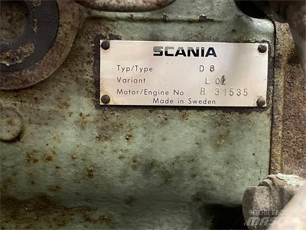 Scania D8 Variant L01 엔진