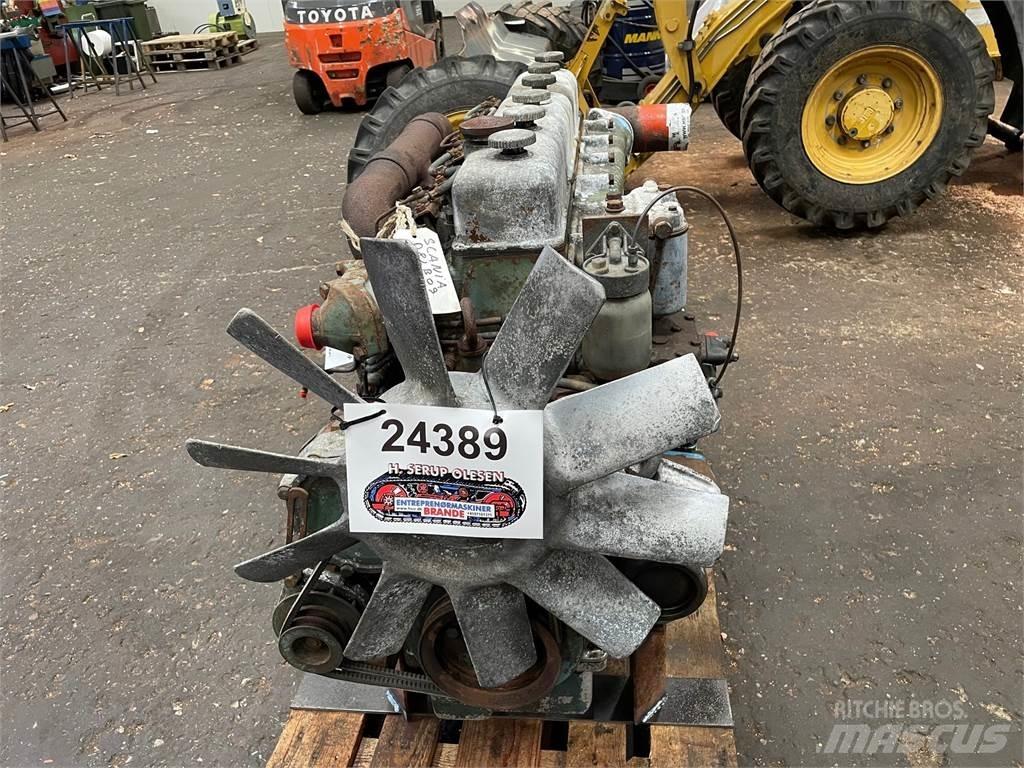 Scania D8L B09 motor. 엔진