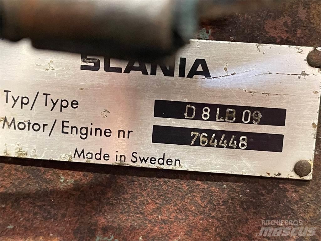 Scania D8L B09 motor. 엔진