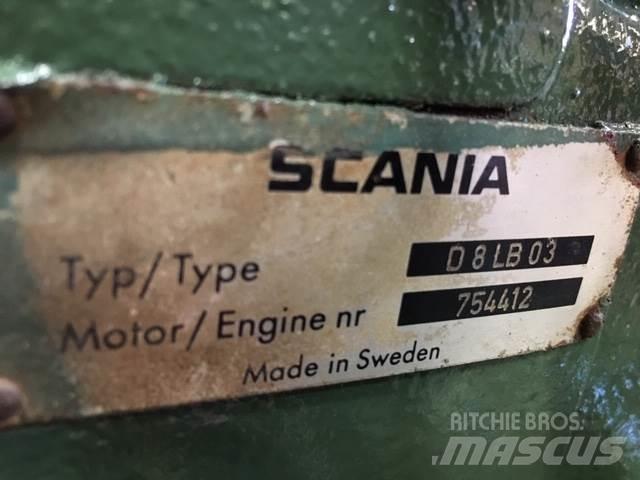 Scania D8LB03 motor 엔진