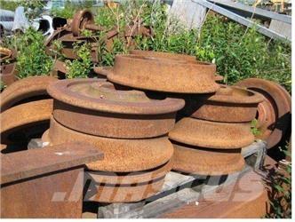  Skinnehjul - 2 stk 타이어, 휠 및 림