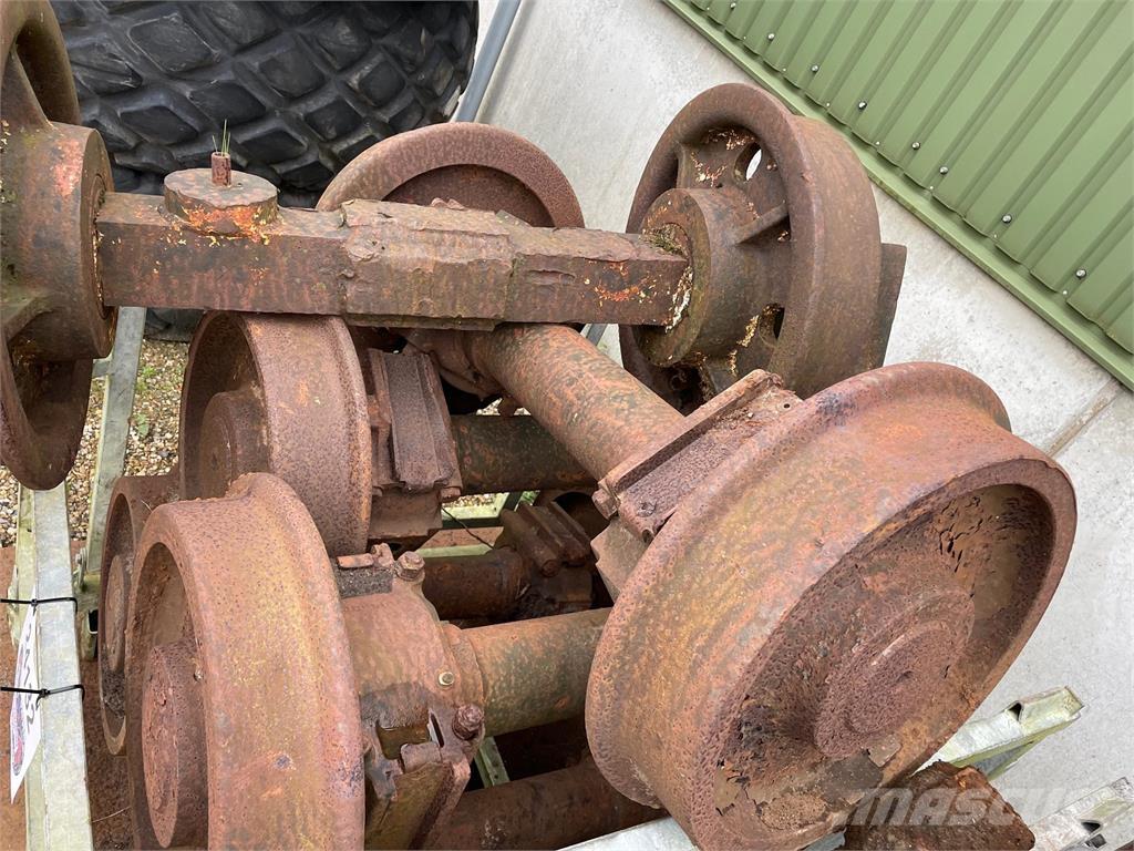  Skinnehjul ø450 mm + flange 타이어, 휠 및 림