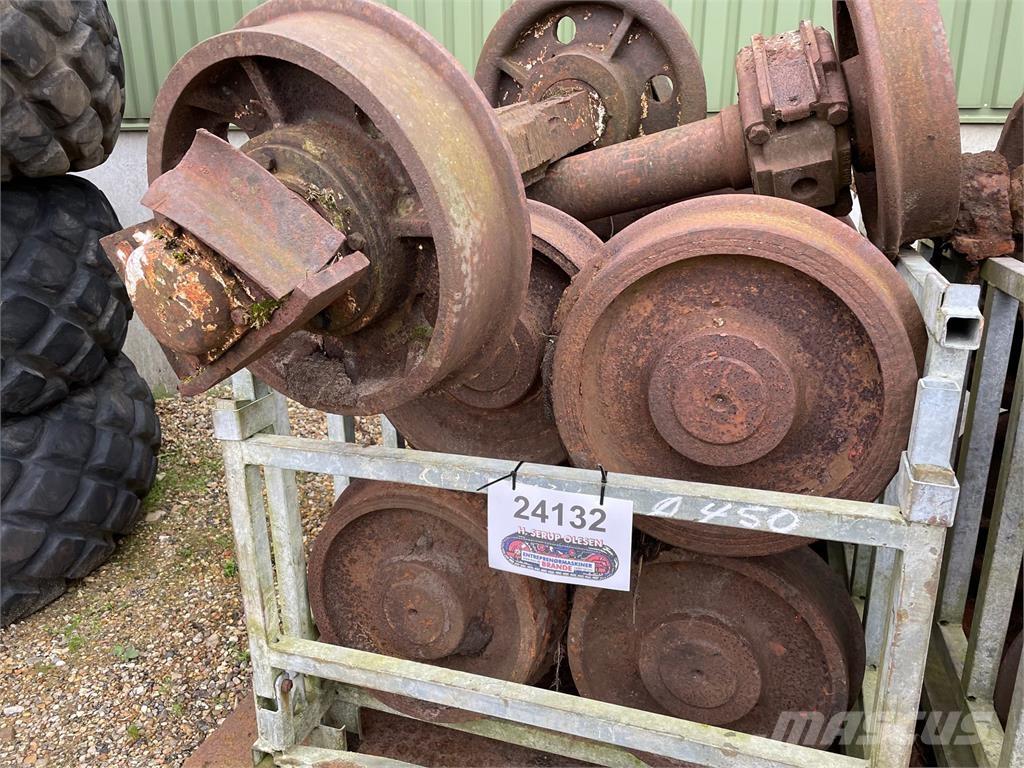  Skinnehjul ø450 mm + flange 타이어, 휠 및 림