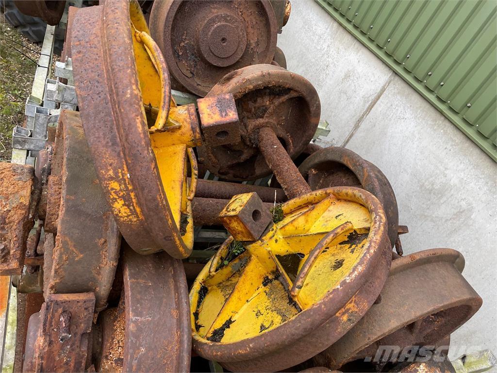  Skinnehjul ø450 mm + flange 타이어, 휠 및 림