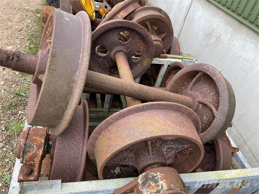  Skinnehjul ø450 mm + flange 타이어, 휠 및 림