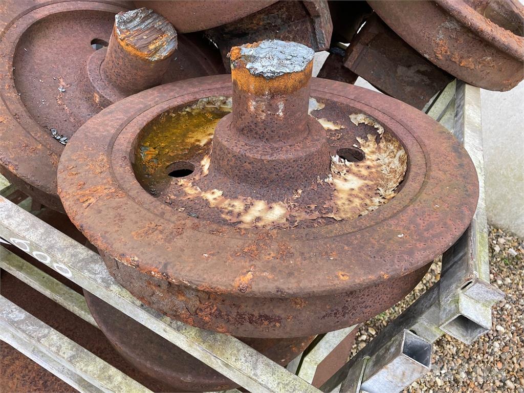  Skinnehjul, ø600 mm + flange 타이어, 휠 및 림